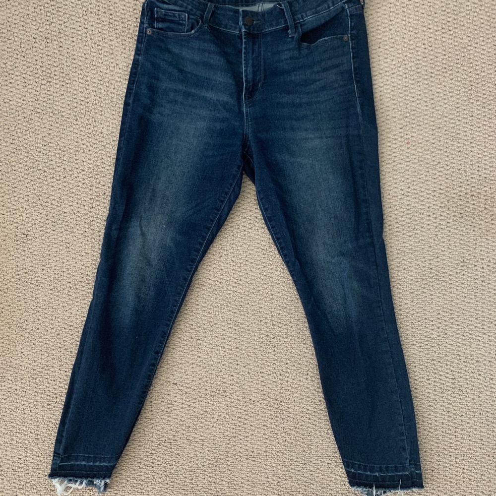 Old Navy Rockstar Mid Rise Skinny Jeans